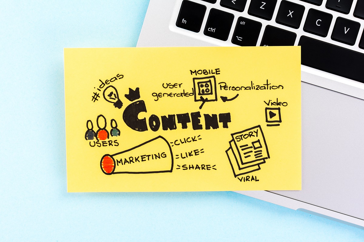 Pursuing content marketing strategy